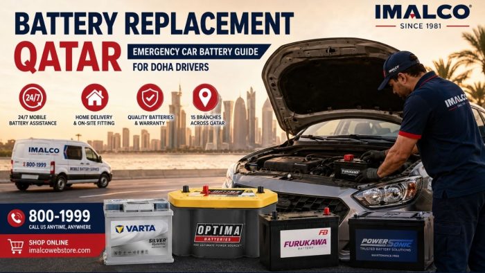 Battery Replacement Qatar: Emergency Car Battery Guide for Doha Drivers